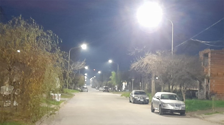 Se culmin&oacute; una nueva etapa de iluminaci&oacute;n led en la ciudad