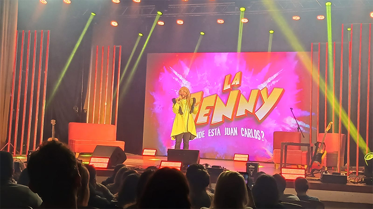 ​La Jenny caus&oacute; furor en 9 de Julio