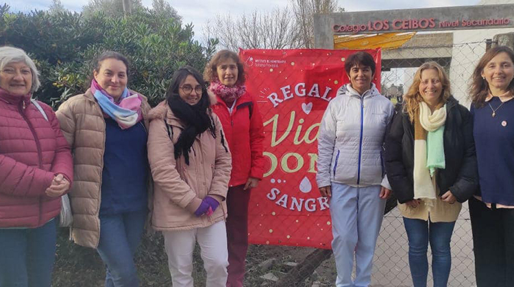 23 donantes se acercaron a la colecta de sangre 