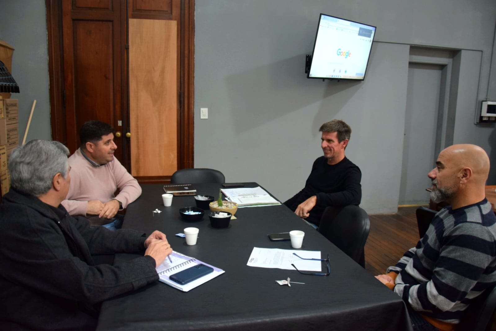 ​Reuni&oacute;n con autoridades del Karting del Centro