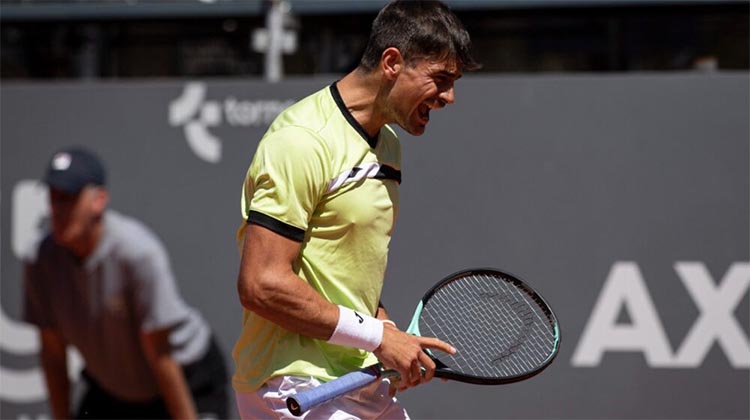 Navone no logr&oacute; imponerse a Shang en Winston Salem