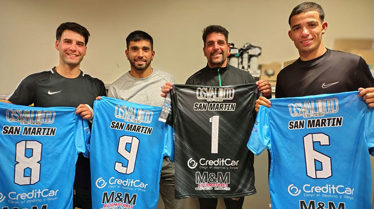 San Martin suma refuerzos de Primera