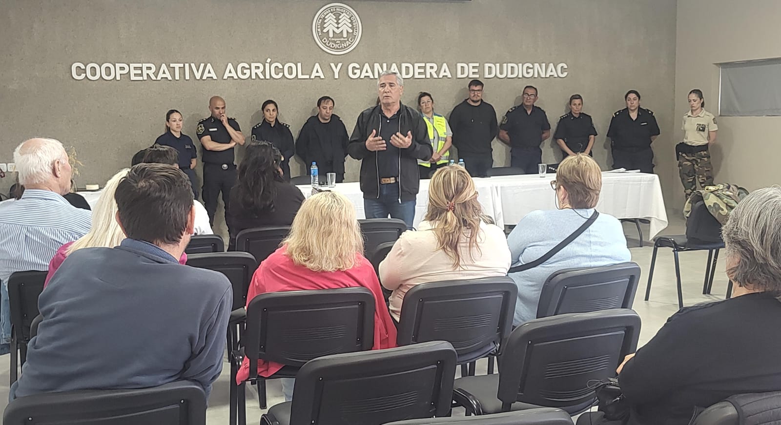 ​Autoridades del área de seguridad visitaron Dudignac
