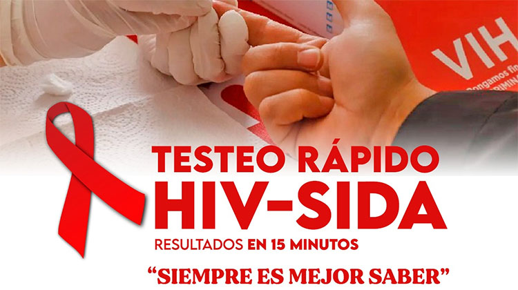 Testeos r&aacute;pidos de HIV