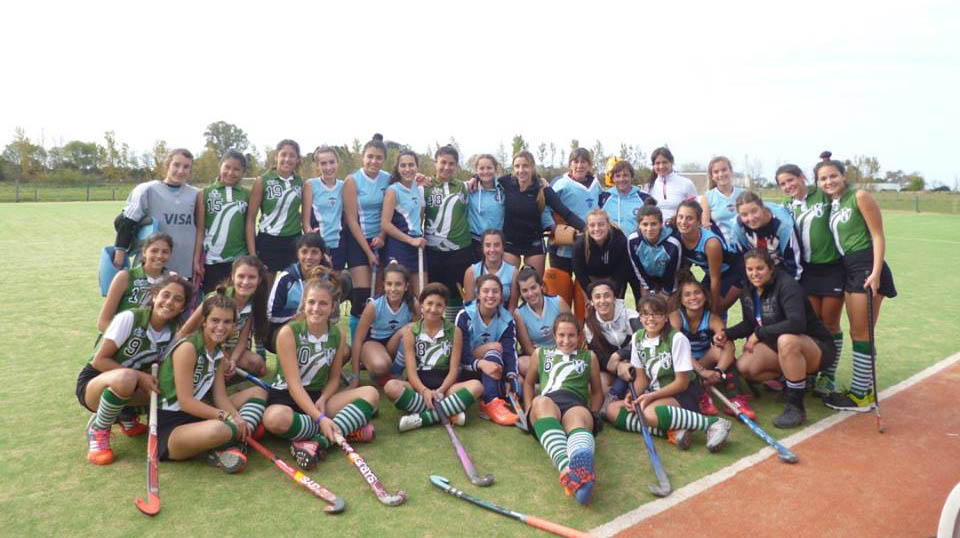 ​Las jugadoras de Hockey de San Martin participaron de un torneo 