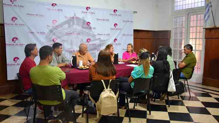 Gentile se reunió con delegados municipales