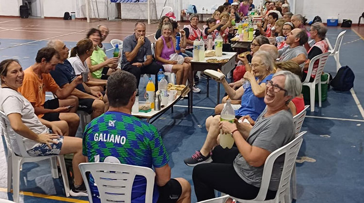 Importante participación de encuentros sociales y recreativos permanentes