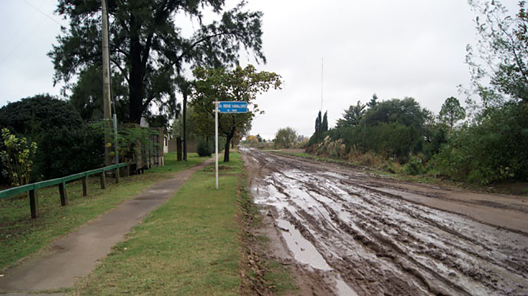 Prohibici&oacute;n en caminos rurales