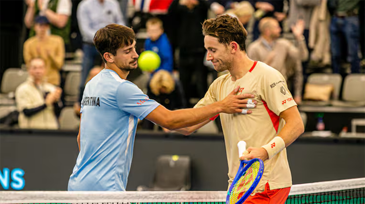 Copa Davis: Navone cay&oacute; ante Ruud