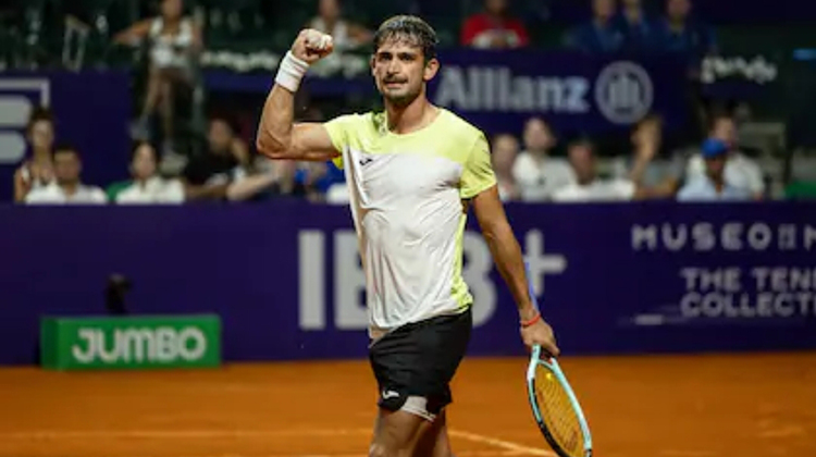 ​Navone gan&oacute; en su debut en el Argentina Open