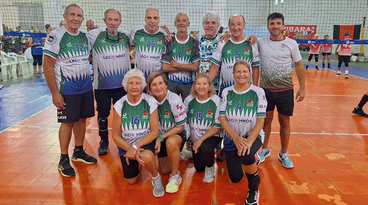 ​El newcom nuevejuliense m&aacute;s 68 estuvo presente en el Sudamericano