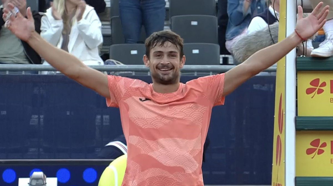 ​Navone tuvo un gran debut en el ATP 500 de Munich