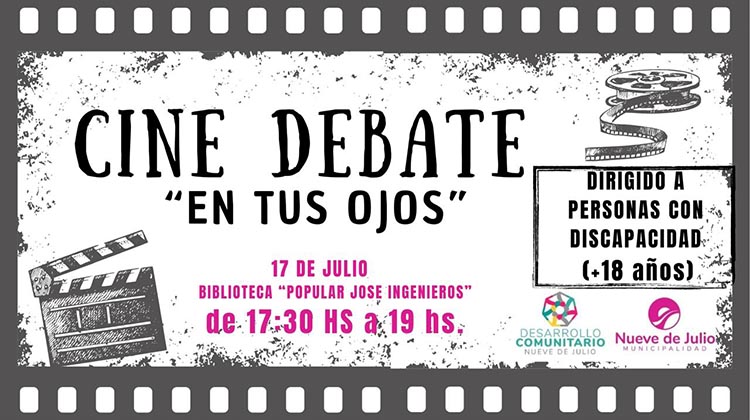 ​Cine debate en la Biblioteca Ingenieros