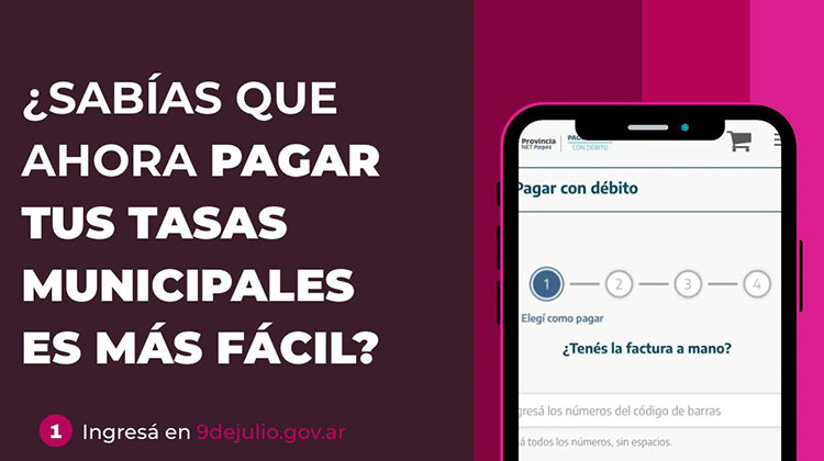 Pagos de tasas municipales