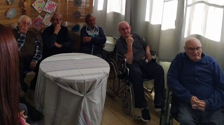  Streaming participativo en el Hogar de Ancianos