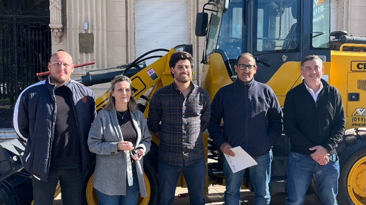 Arrib&oacute; nueva maquinaria vial para atender la emergencia h&iacute;drica del distrito