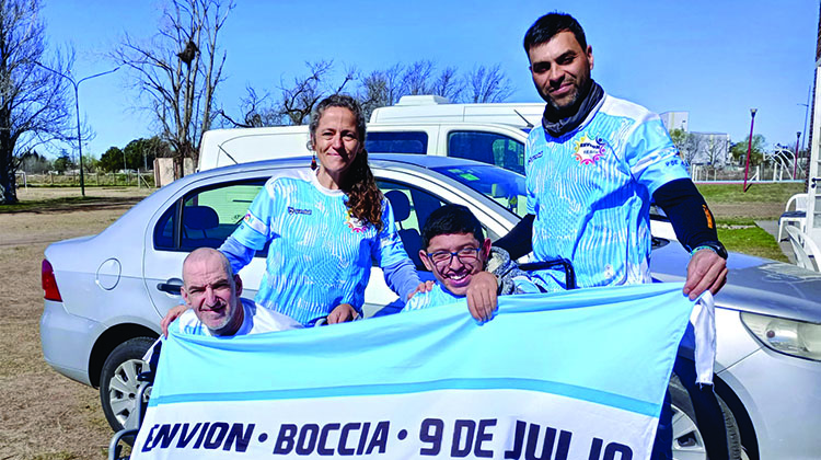 ​Nueva jornada de Boccia en Jun&iacute;n