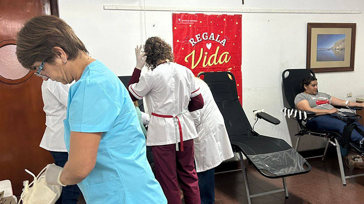 73 donantes se acercaron a la colecta de sangre