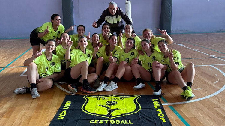 Cestoball: 9 de Julio Tri-Campeón Provincial