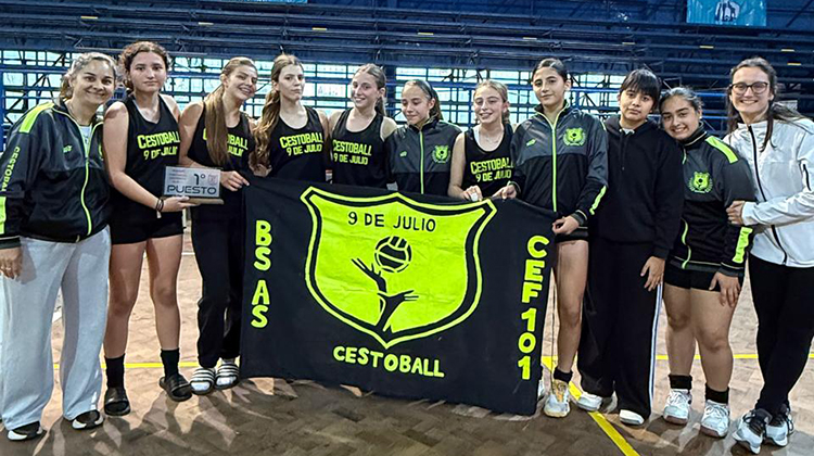La categoría Sub 14 del CEF salieron campeonas provinciales