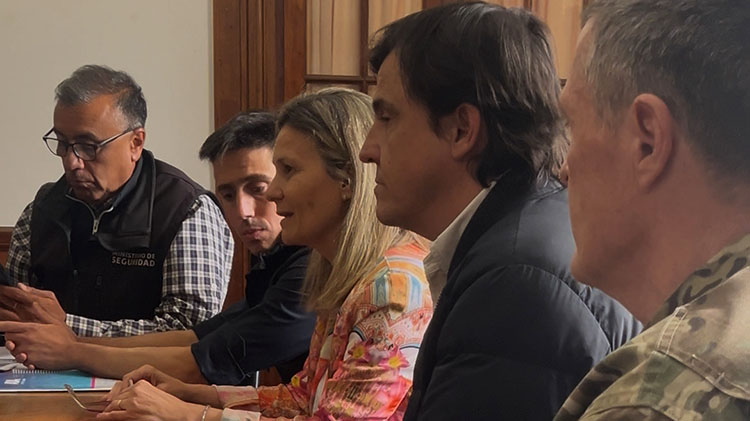 ​Autoridades nacionales se sumaron al trabajo en conjunto en 9 de Julio