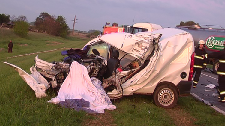 Accidente fatal en Ruta 5