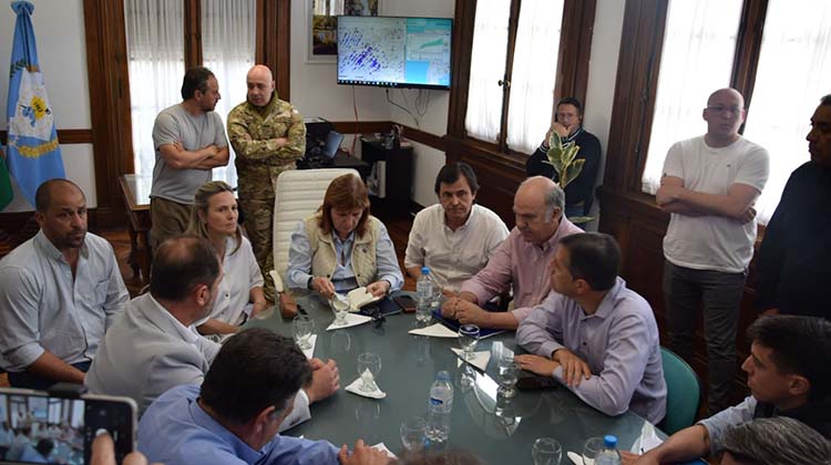 La intendente Gentile recibi&oacute; a la ministra Bullrich