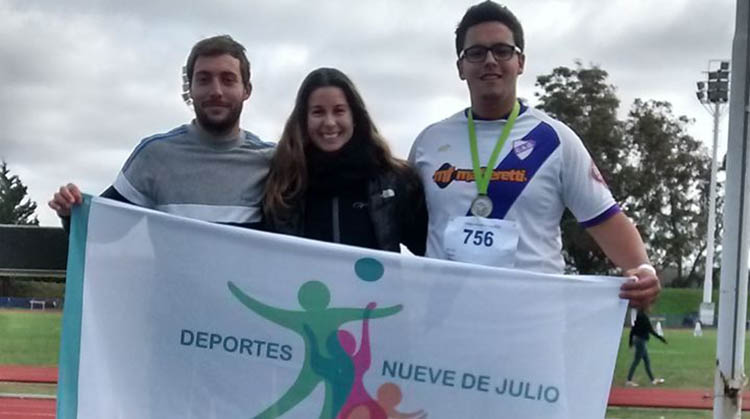 Nueva medalla de Plata para Nueve de Julio