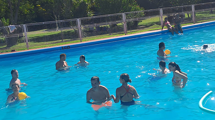 Comenz&oacute; el programa de actividades acu&aacute;ticas