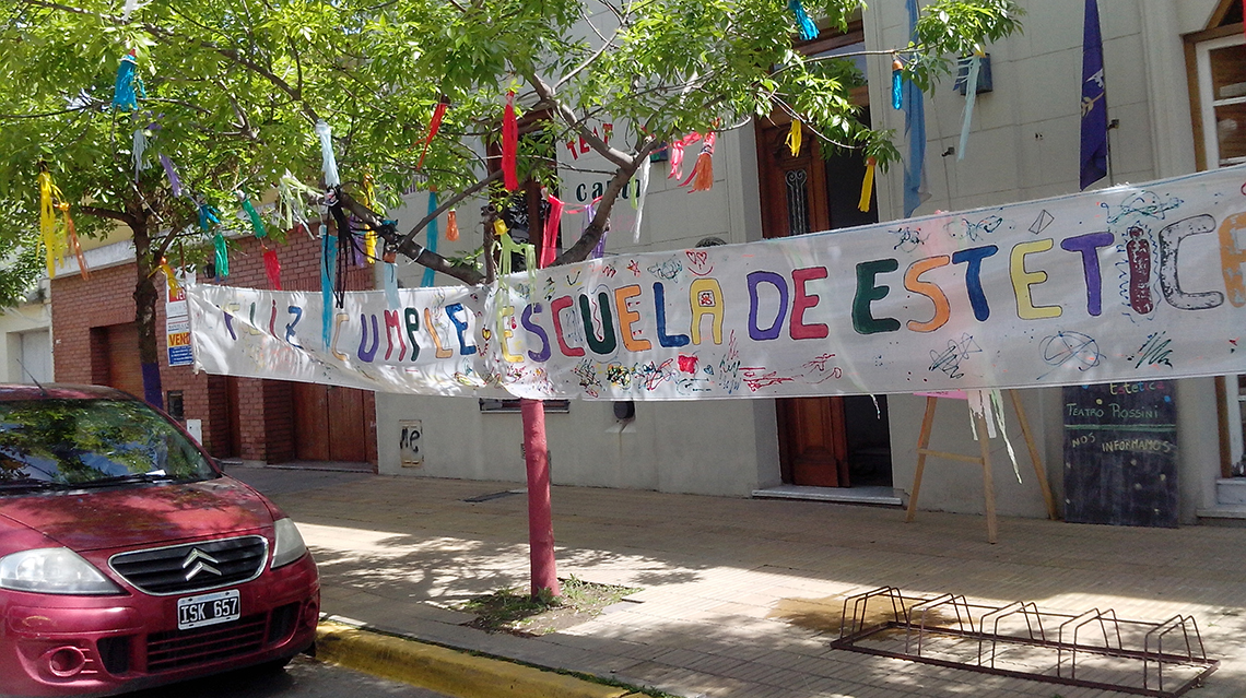 Festejos de la Escuela de Est&eacute;tica 