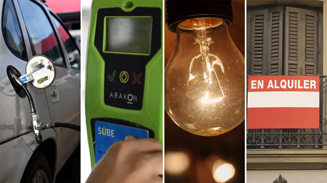 Abril lleg&oacute; con aumentos