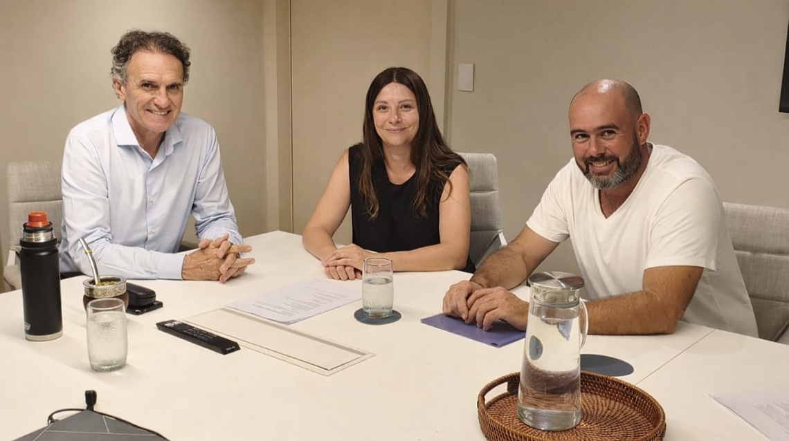 FAA 9 de Julio present&oacute; plan de trabajo a Katopodis