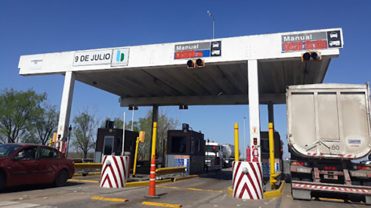 Corte total de tr&aacute;nsito en Ruta 5