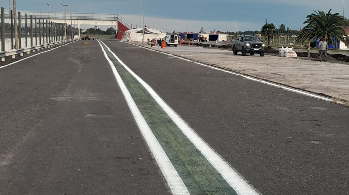 Avanzan las obras en el Aut&oacute;dromo de 9 de Julio