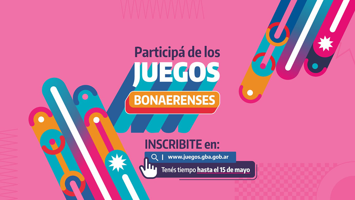 ​Inscripciones abiertas para los Juegos Bonaerenses 2026