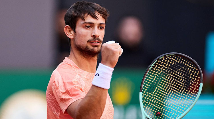 ​Navone se prepara para el Masters 1000 de Madrid