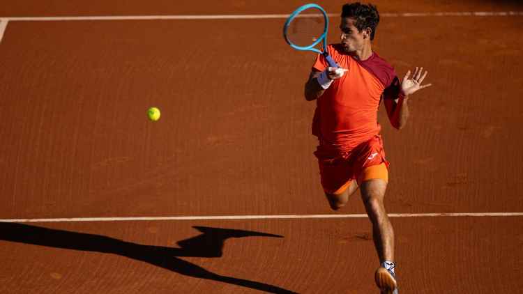 Mariano Navone pas&oacute; el debut en el Open Madrid