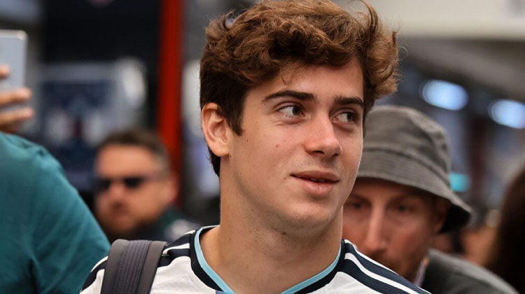 Franco Colapinto en Buenos Aires