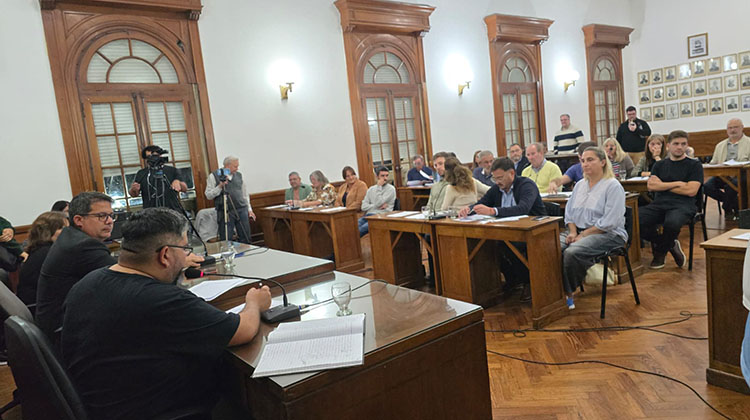 ​Sesion&oacute; el Concejo Deliberante de 9 de Julio