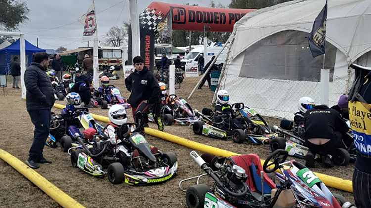 El Karting del Centro vivi&oacute; una intensa jornada de clasificaciones en 9 de Julio