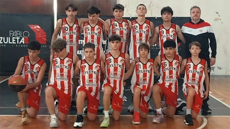 B&aacute;squet: Atl&eacute;tico sum&oacute; dos triunfos en su visita a Bragado 
