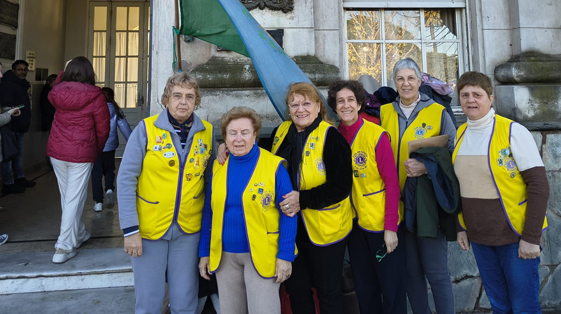 Club de Leones realiz&oacute; controles visuales en escuelas de Nueve de Julio