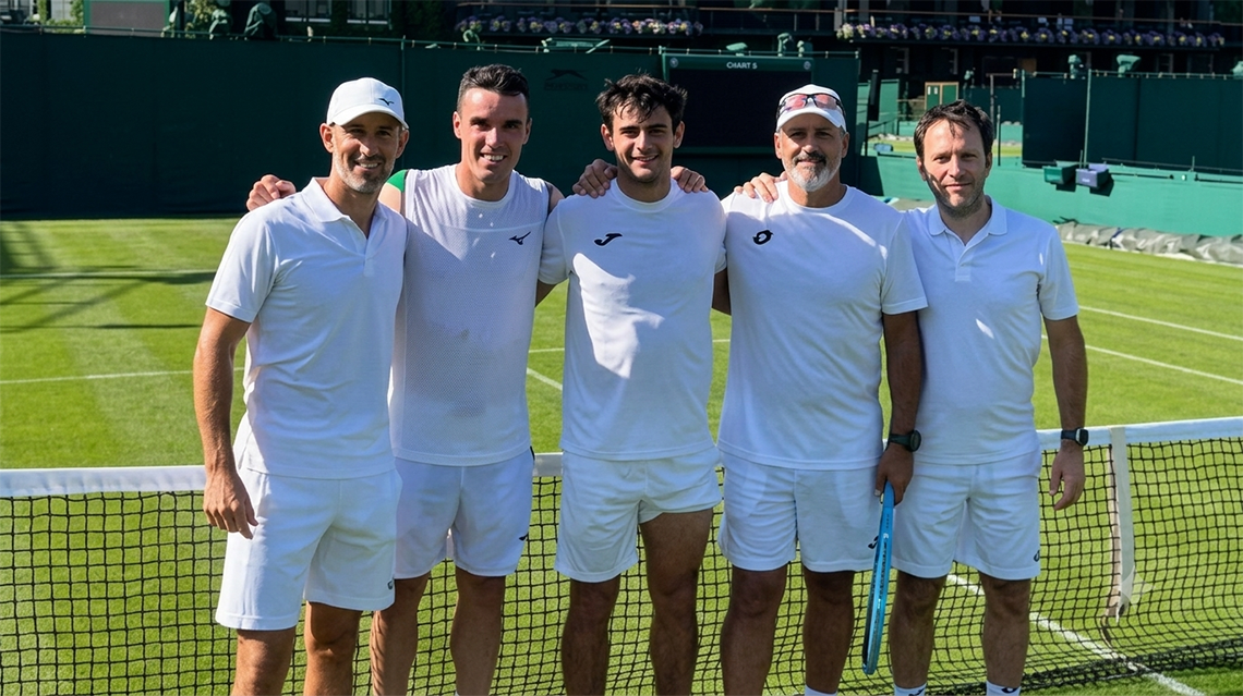 Wimbledon 2026: Navone lidera una fuerte legi&oacute;n argentina 