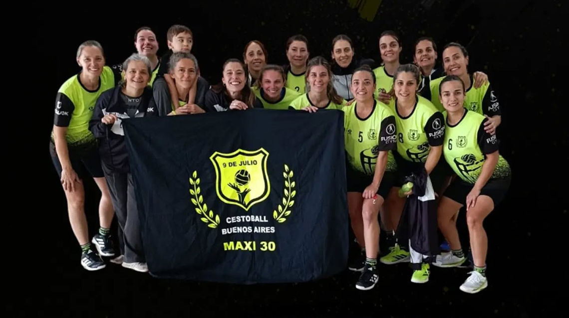9 de Julio es sede del gran Torneo de Cestoball Maxi-30