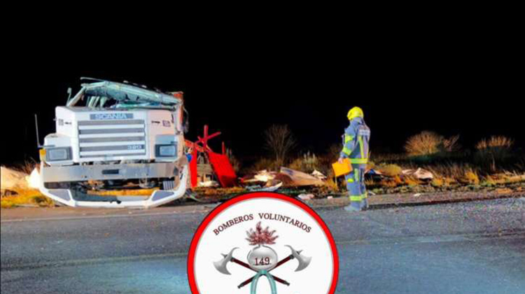 Despiste vehicular: trabajaron Bomberos Voluntarios de Dudignac