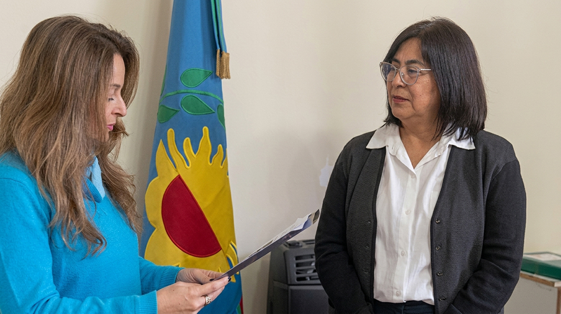​Rosal&iacute;a Ben&iacute;tez asumi&oacute; como nueva consejera escolar en 9 de Julio