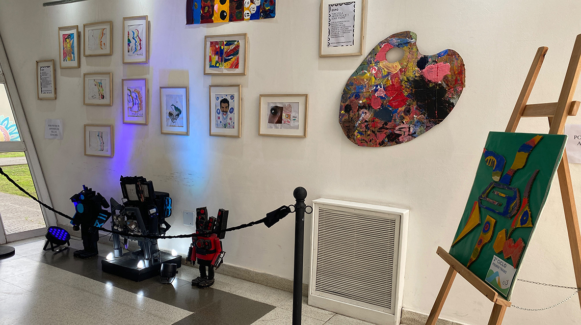 Muestra de arte de la Escuela de Educaci&oacute;n Art&iacute;stica &ldquo;Aim&eacute; Pain&eacute;&rdquo;
