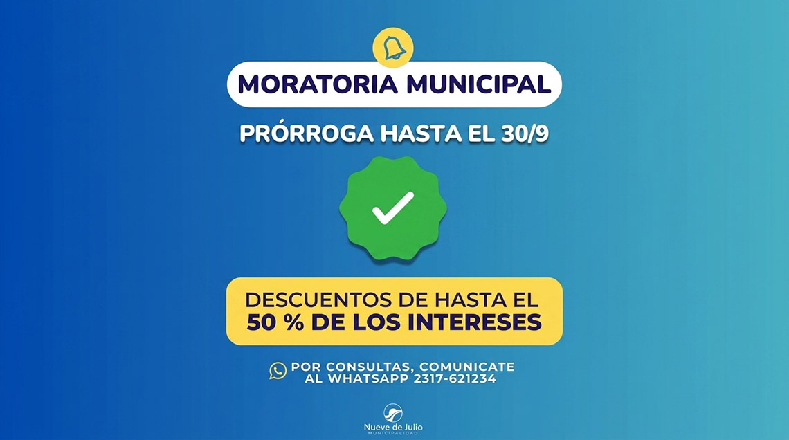 Tasas municipales: vencimientos de septiembre