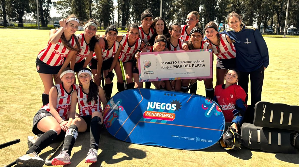 Juegos Bonaerenses: El Sub 16 de Atl&eacute;tico clasific&oacute; a la final provincial de Hockey 