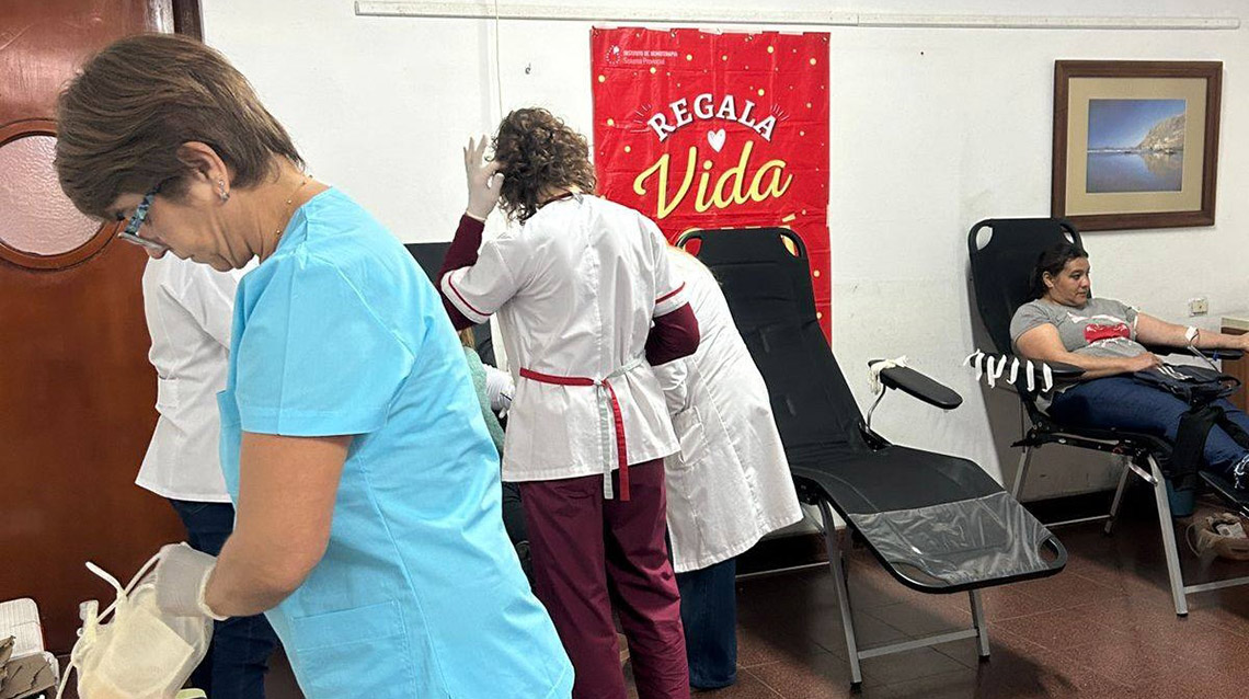 Nueva colecta de sangre y registro de m&eacute;dula &oacute;sea en Quiroga 